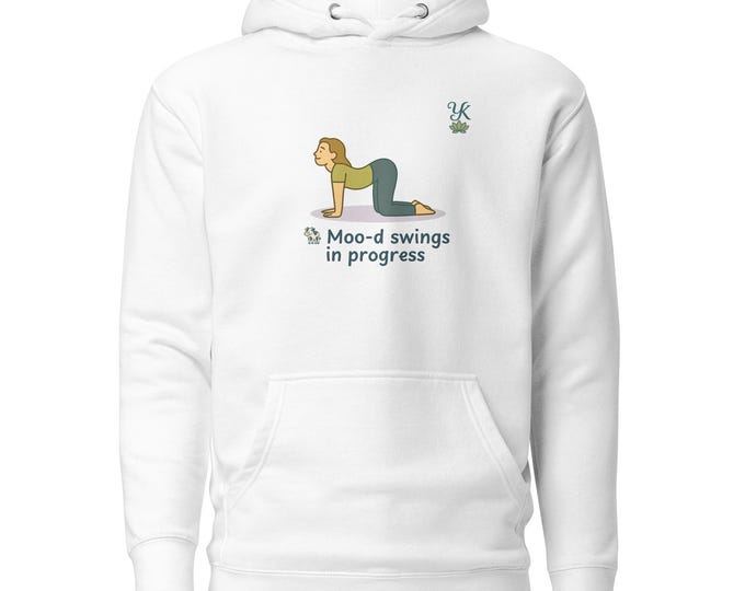 Cat Cow Pose Yoga Hoodie